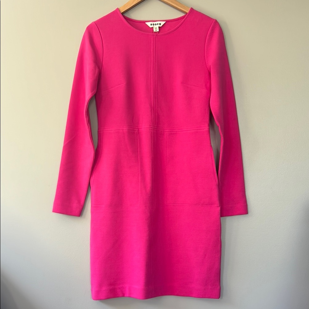 Boden‎ Cornelia Ottoman Dress Pink Peony US Size 2R